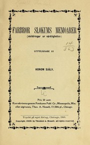 Cover of: Farbror Slokums memoarer by Theodore Axel Hessell