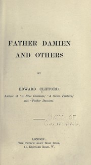 Cover of: Father Damien and others by E. Clifford