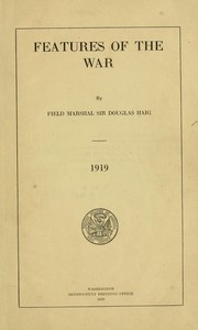 Cover of: Features of the war