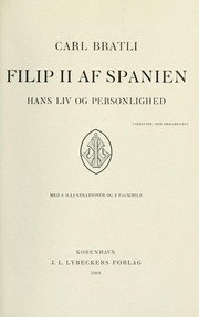 Cover of: Filip II af Spanien, hans liv og personlighed