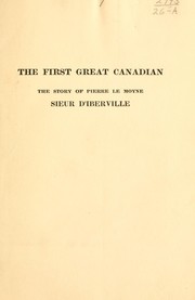 Cover of: The first great Canadian