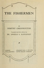 Cover of: The fishermen: Translated and with a pref. by Angelo S. Rappoport