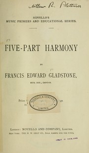 Cover of: Five-part harmony.