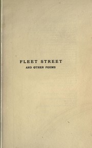 Cover of: Fleet Street, and other poems by John Davidson