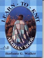 Cover of: Learn-To-Knit-Afghan Book