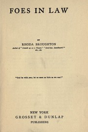 Cover of: Foes in law by Rhoda Broughton
