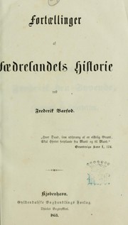 Cover of: Fortællinger af fædrellandets historie