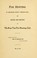 Cover of: Fox hunting in Delaware County, Pennsylvania and origin and history of the Rose Tree Fox Hunting Club