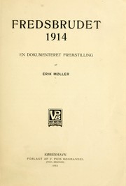 Cover of: Fredsbrudet 1914