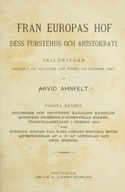 Cover of: Från Europas hof