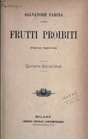 Cover of: Frutti proibiti: (Fiamma vagabonda)