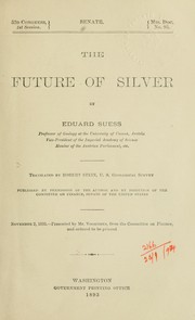 Cover of: The future of silver