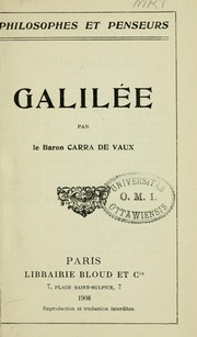 Cover of: Galilee