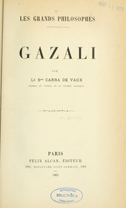 Cover of: Gazali