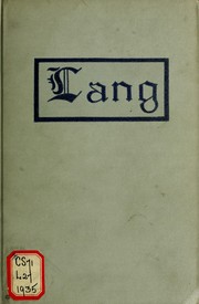 Cover of: A genealogy of the first five generations in America of the Lang family, descendants of Robert Lang, fisherman, of the isles of Shoals ... by Howard Parker Moore