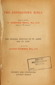 Cover of: The general epistles of St. James and St. Jude