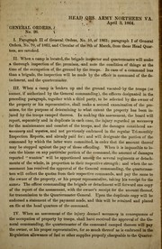 Cover of: General orders