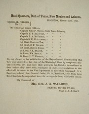 Cover of: General orders, no. 12