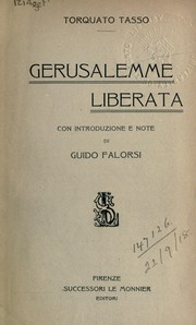 Cover of: Gerusalemme Liberata