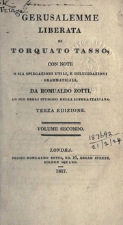 Cover of: Gerusalemme Liberata