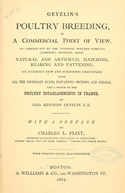 Cover of: Geyelin's poultry breeding