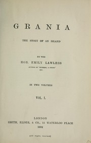 Cover of: Grania by Lawless, Hon. Emily