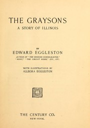 Cover of: The Graysons by Edward Eggleston