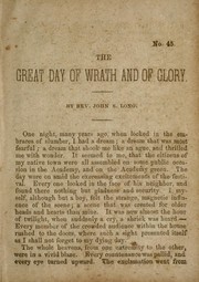 Cover of: The great day of wrath and glory by John S. Long