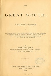 Cover of: The great South by King, Edward