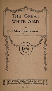 Cover of: The great white army by Sir Max Pemberton