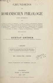 Cover of: Grundiss der romanischen Philologie