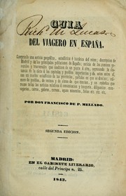 Cover of: Guía del viagero en España