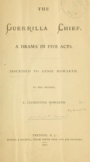 Cover of: The guerrilla chief.