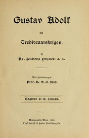 Cover of: Gustav Adolf og trediveaarskrigen