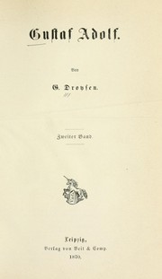 Cover of: Gustav Adolf
