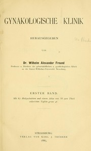 Cover of: Gynäkologische Klinik