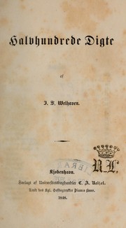 Cover of: Halvhundrede digte