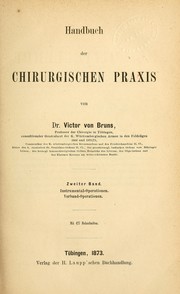 Cover of: Handbuch der Chirurgischen Praxis