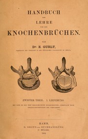 Cover of: Handbuch der Lehre von den Knochenbrüchen