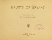 Cover of: Haunts of Bryant.