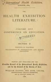 The Health Exhibition literature by International Health Exhibition (1884 London, England)