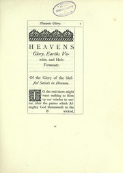 Heavens glory seeke it &c by Samuel Rowlands