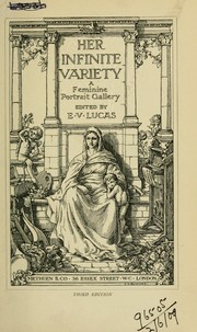 Cover of: Her infinite variety: a feminine portrait gallery
