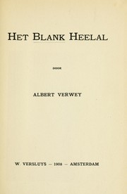 Cover of: Het blank heelal