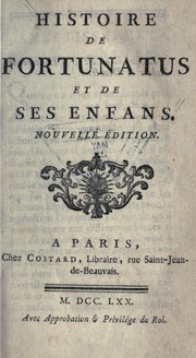 Cover of: Histoire de Fortunatus et de ses enfans