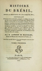 Cover of: Histoire du Bre□sil: depuis sa de□couverte en 1500 jusqu'en 1810.