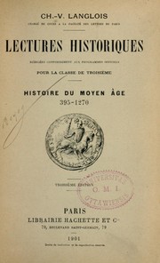 Cover of: Histoire du Moyen Âge, 395-1270