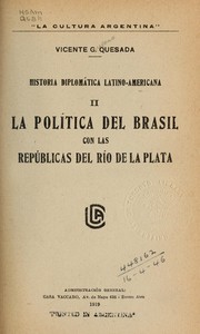 Cover of: Historia diplomática latino-americana