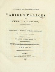 Cover of: A descriptive and historical account of various palaces and public buildings (English and foreign) by Brewer, J. N.