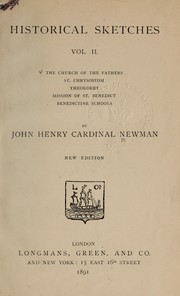 Cover of: Historical sketches